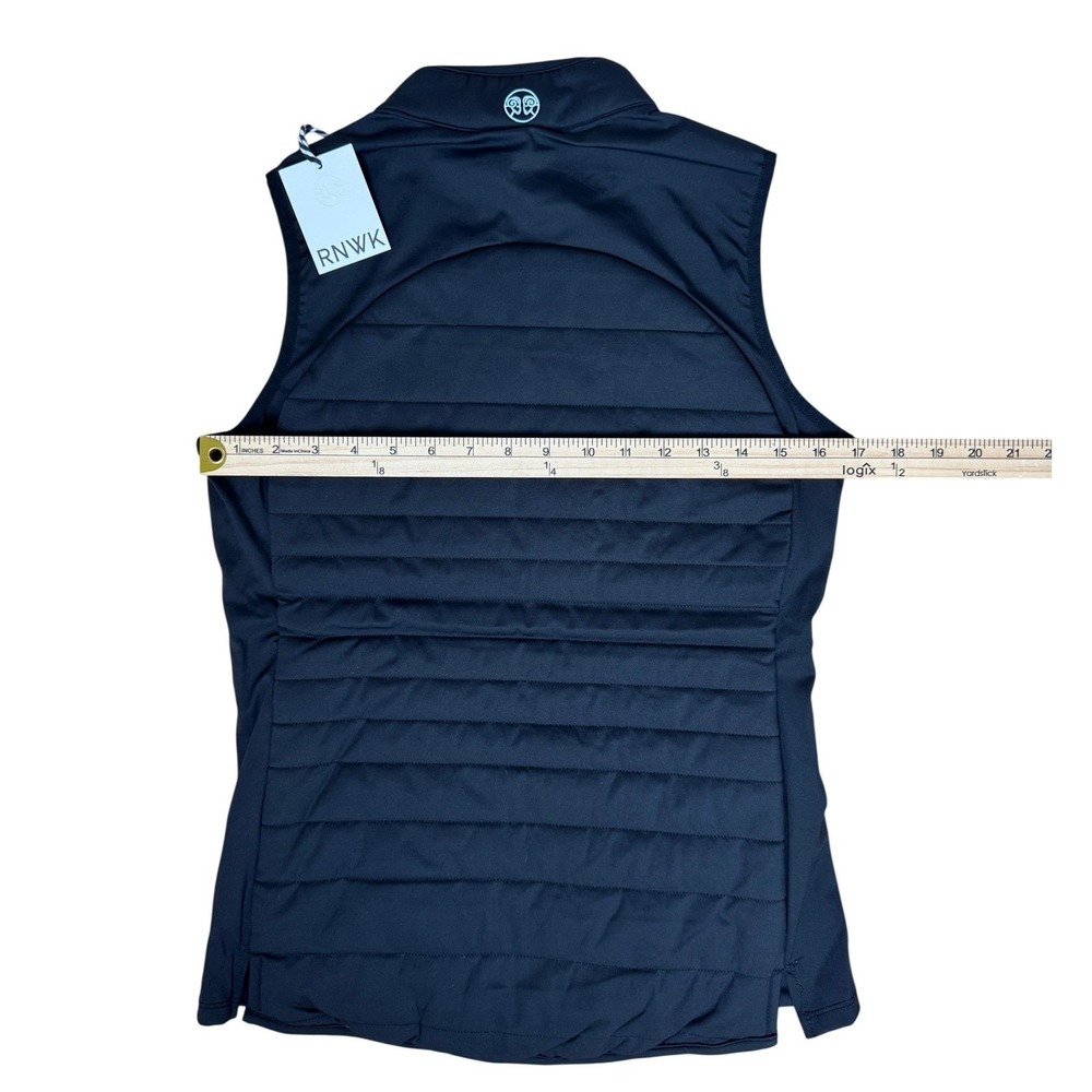 Renwick Golf‎ Vest Quilted XS Black Performance Sport Tennis NWT R1210 - Picture 7 of 10